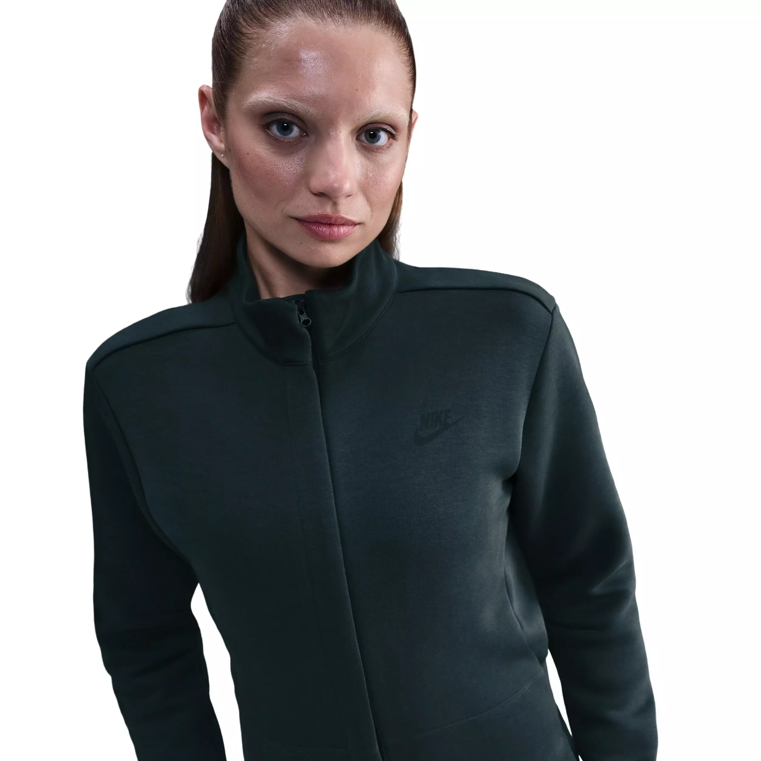 Nike Sportswear Tech Fleece Women's Long Sleeve - Seaweed Green